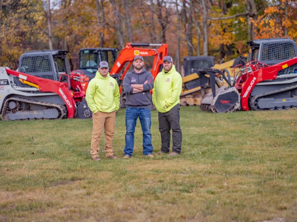 Peck & Peck Excavating crew